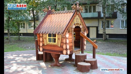 картинка для поста Беседка в детском саду